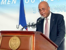 Haiti President.,Michel Martelly