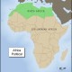 Old Africa map