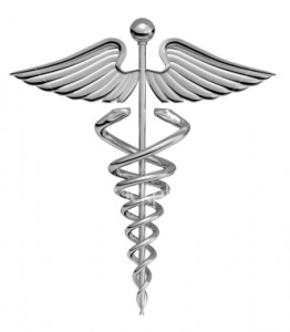 medical symbol chrome