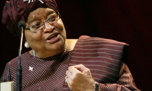 President Sirfleaf of Liberia