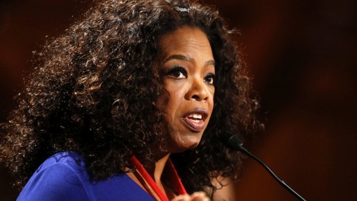 Oprah Winfrey accepts WEB Dubois medal at Harvard