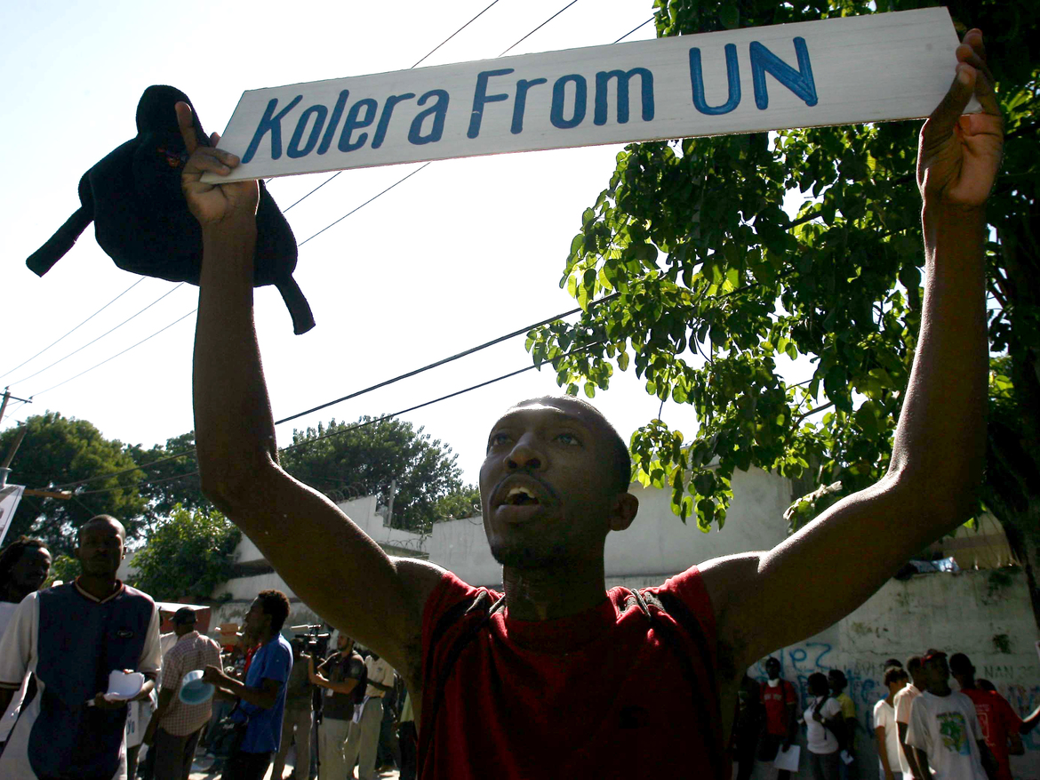Haiti UN Cholera
