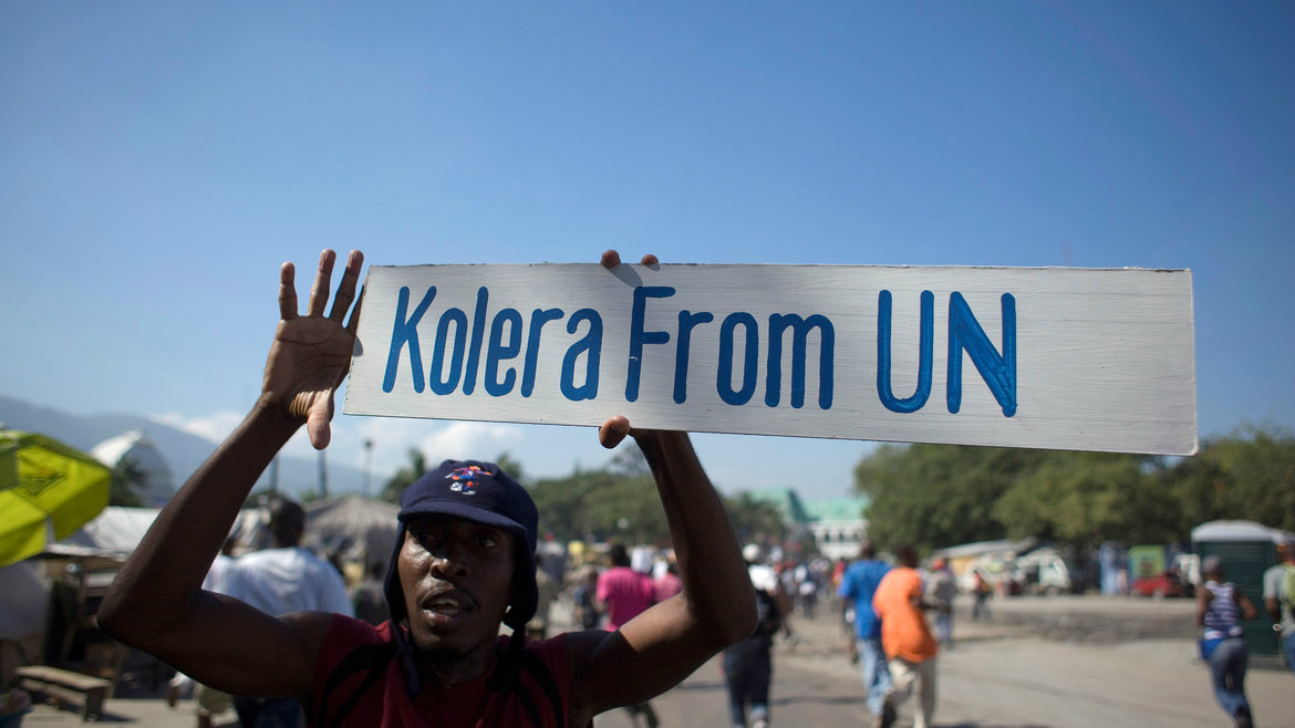 Haiti Cholera UN