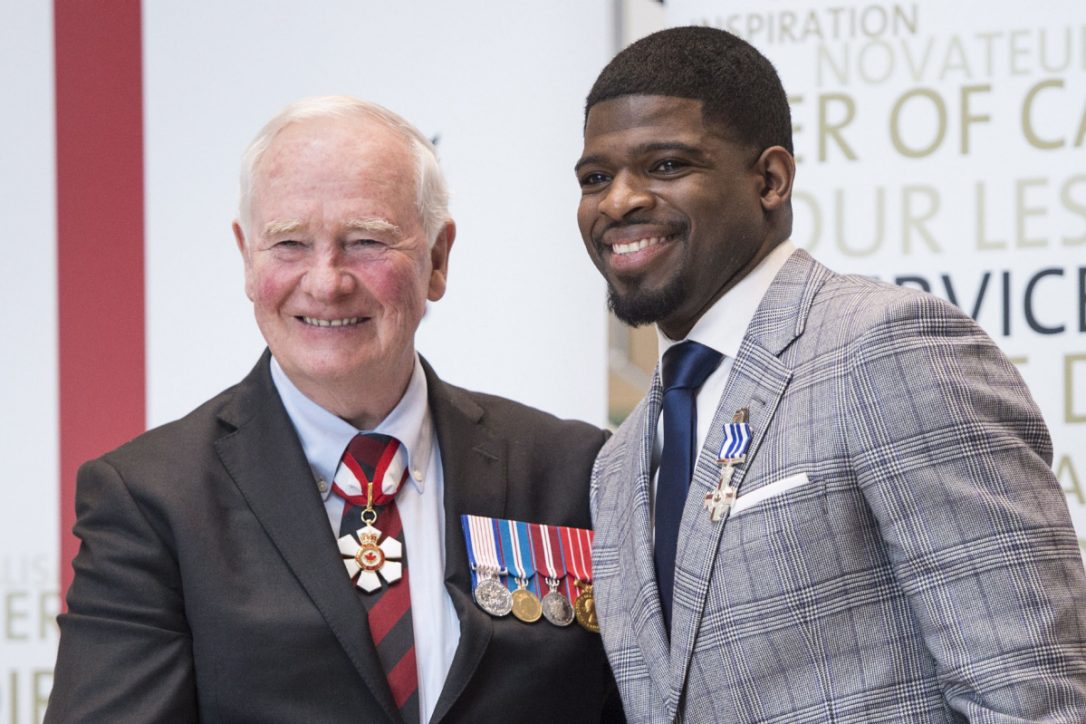 Canadian GG with P.K. Subban
