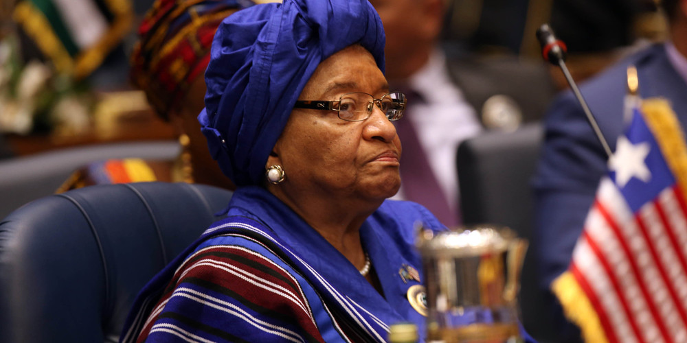 Former President of Liberia, Ellen Johnson-Sirleaf