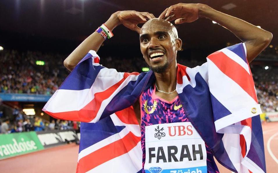 Mo Farah final 5000m event