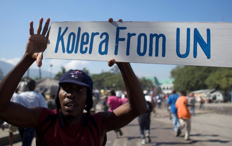 Haiti , United Nations (U.N), cholera