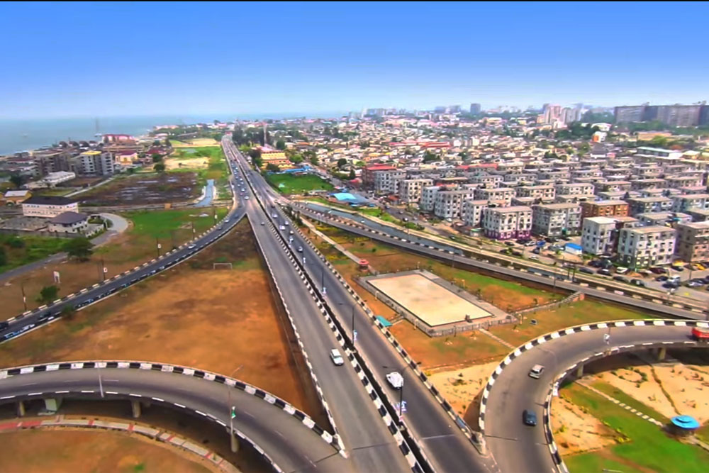 Lagos - Nigeria. Africa's urbanization