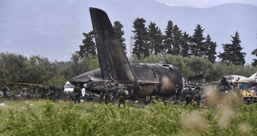 Algeria plane crash, April 11, 2018