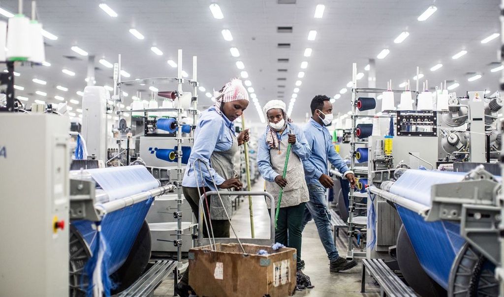 Manufacturing in Ethiopia. Africa's industrialization. Manufacturing