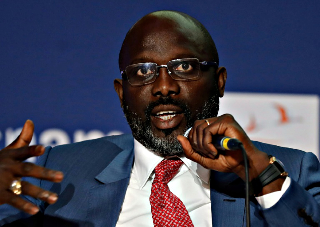 George Weah, President of Liberia