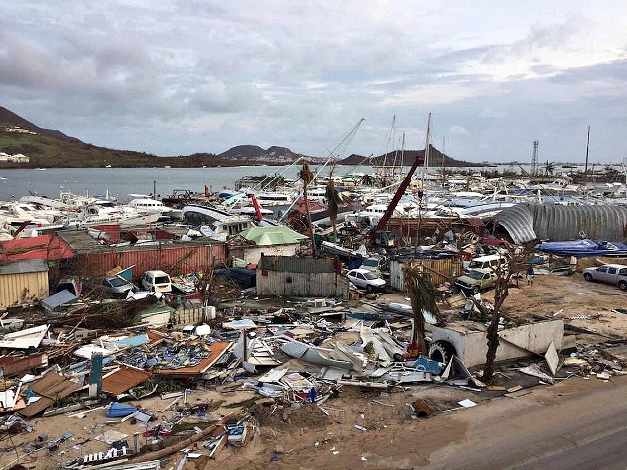 Hurricane season in the Caribbean