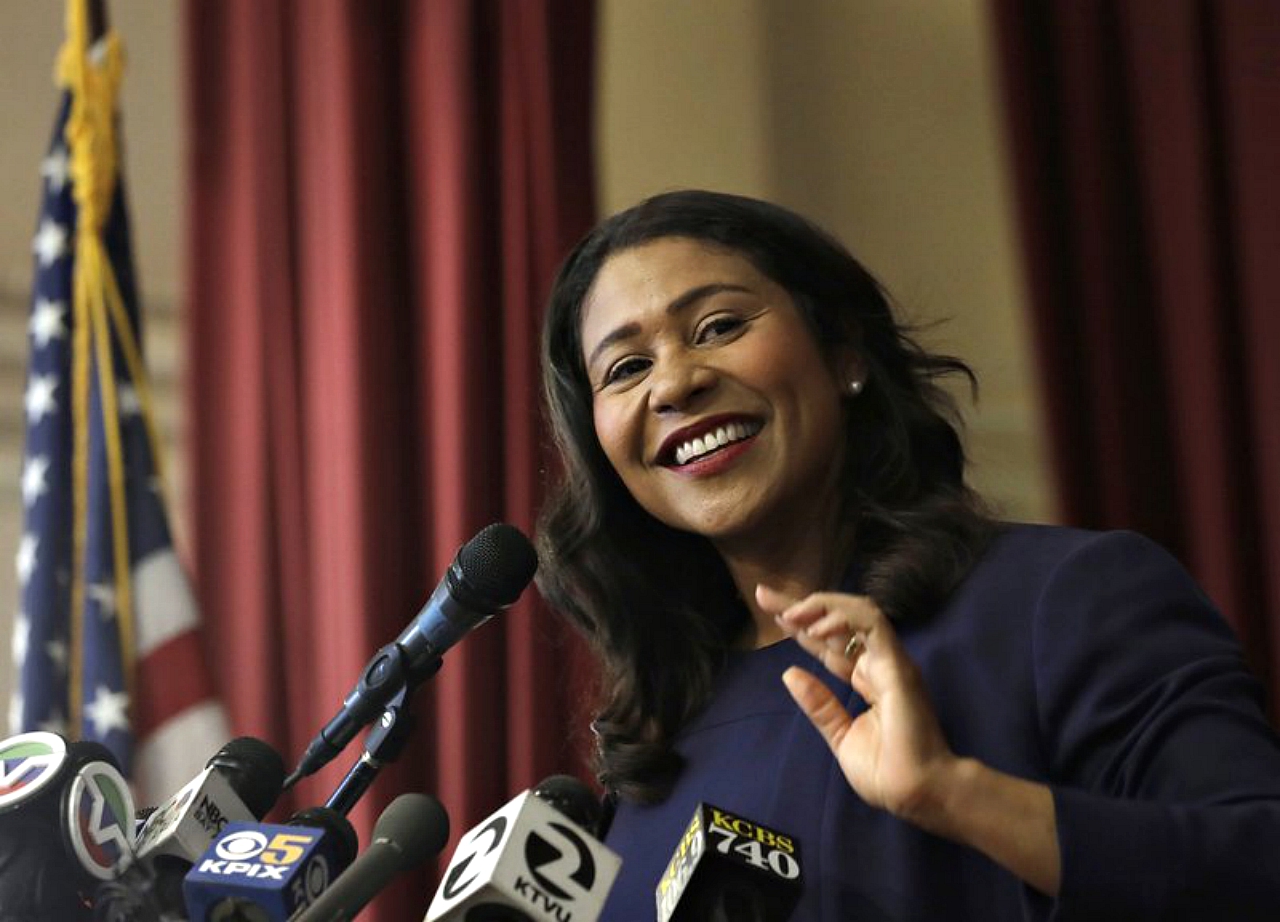 San Francisco’s incoming mayor London Breed.