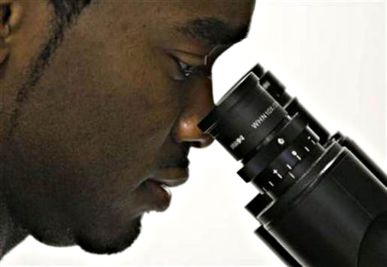 African American STEM student.