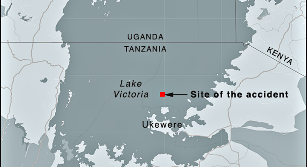 Ferry disaster on Tanzania side of Lake Victoria