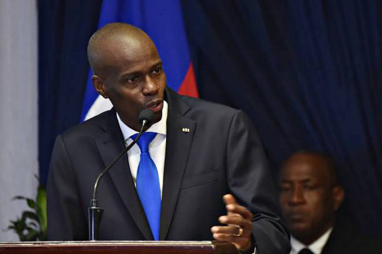 Haitian President, Jovenel Moïse; Haiti