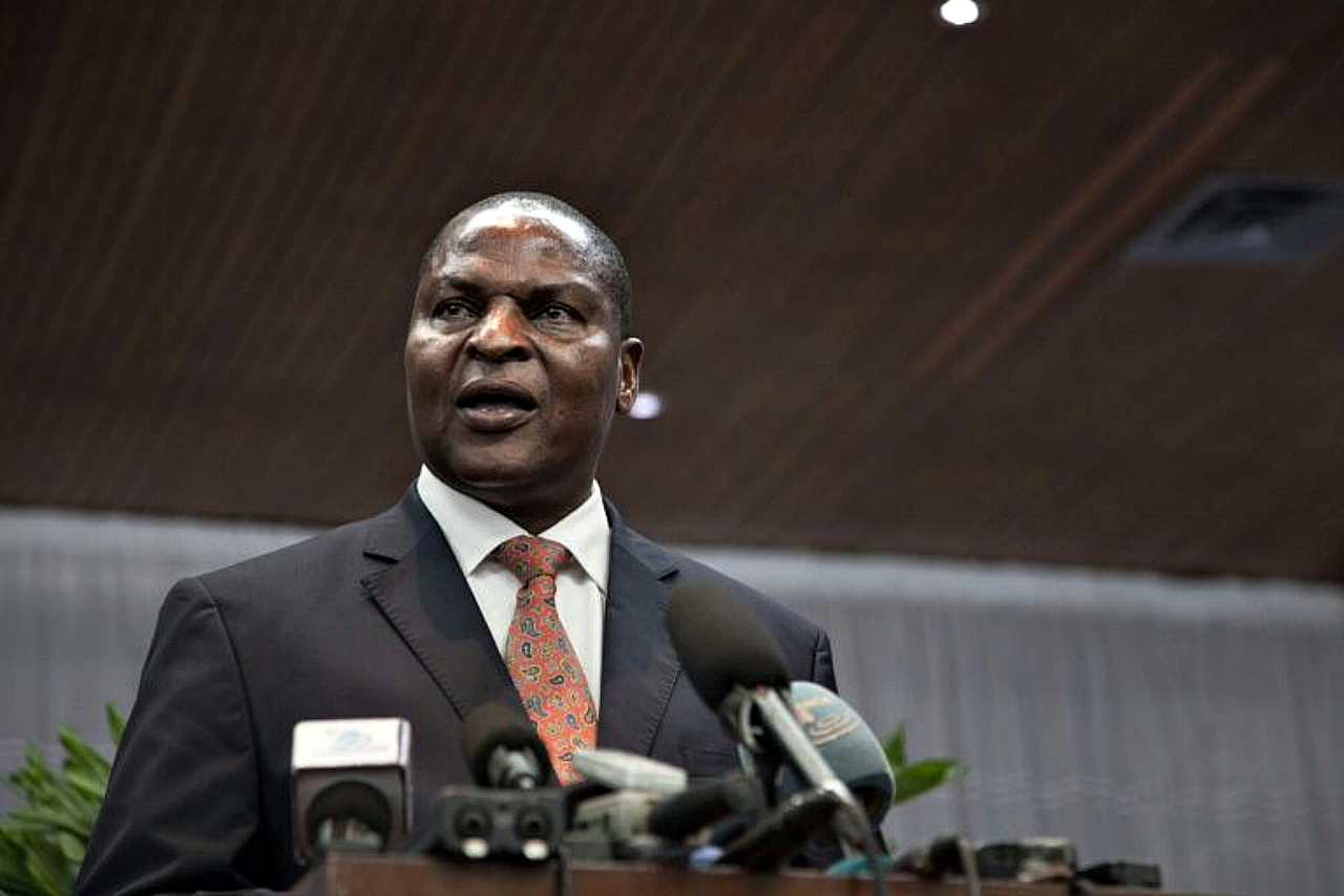 Central African Republic; President Faustin-Archange Touadera