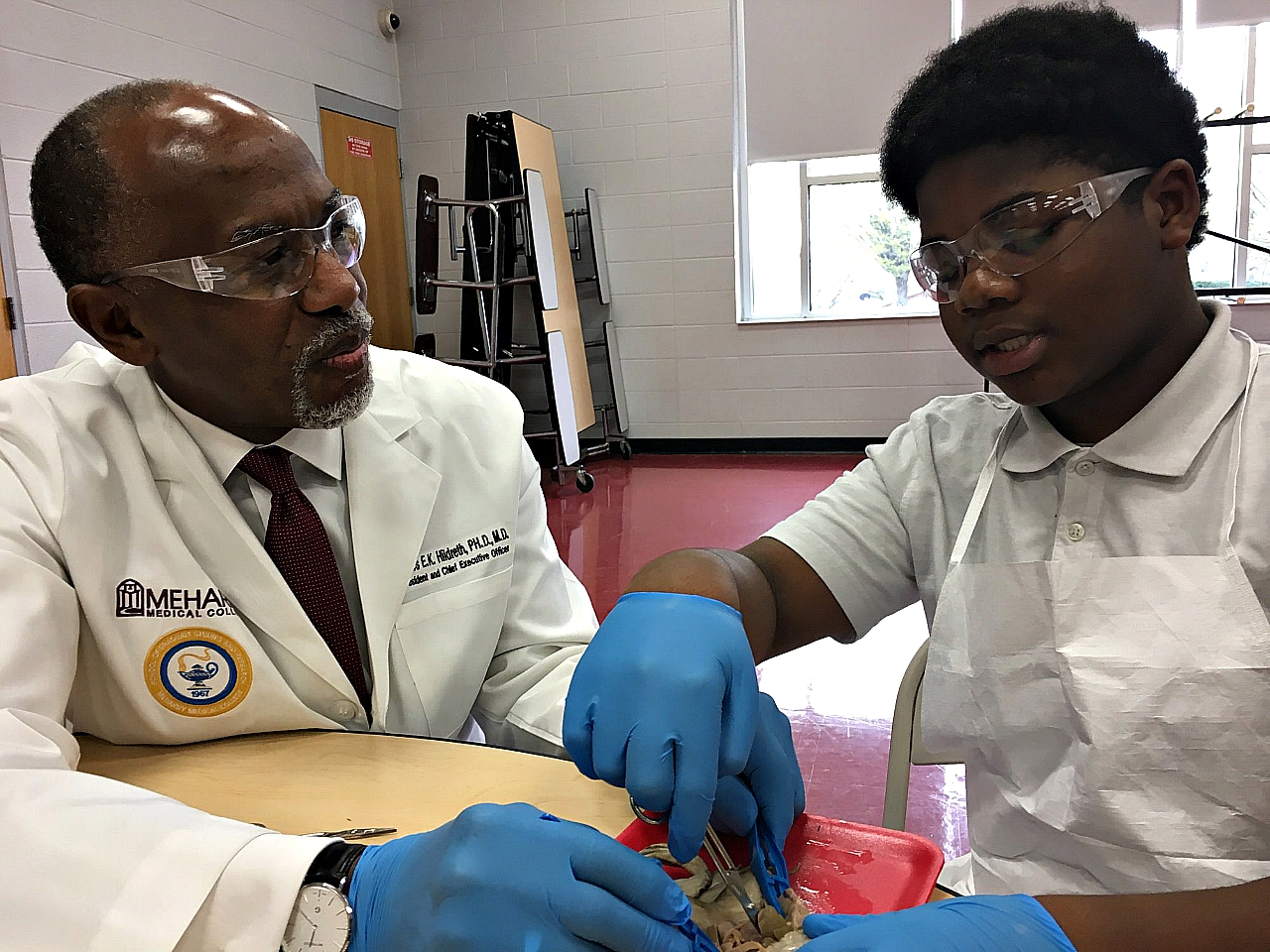 Historically black medical school works to inspire youth
