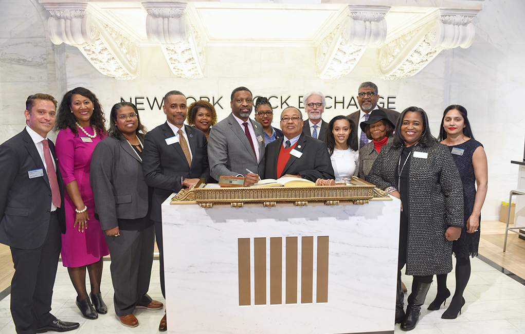 Lauching the NAACP ETF at the New York Stock Exchange