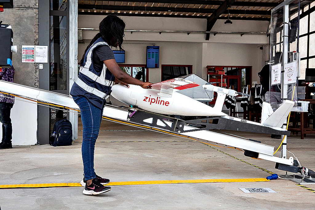 World's largest medical drone delivery service takes off in Ghana