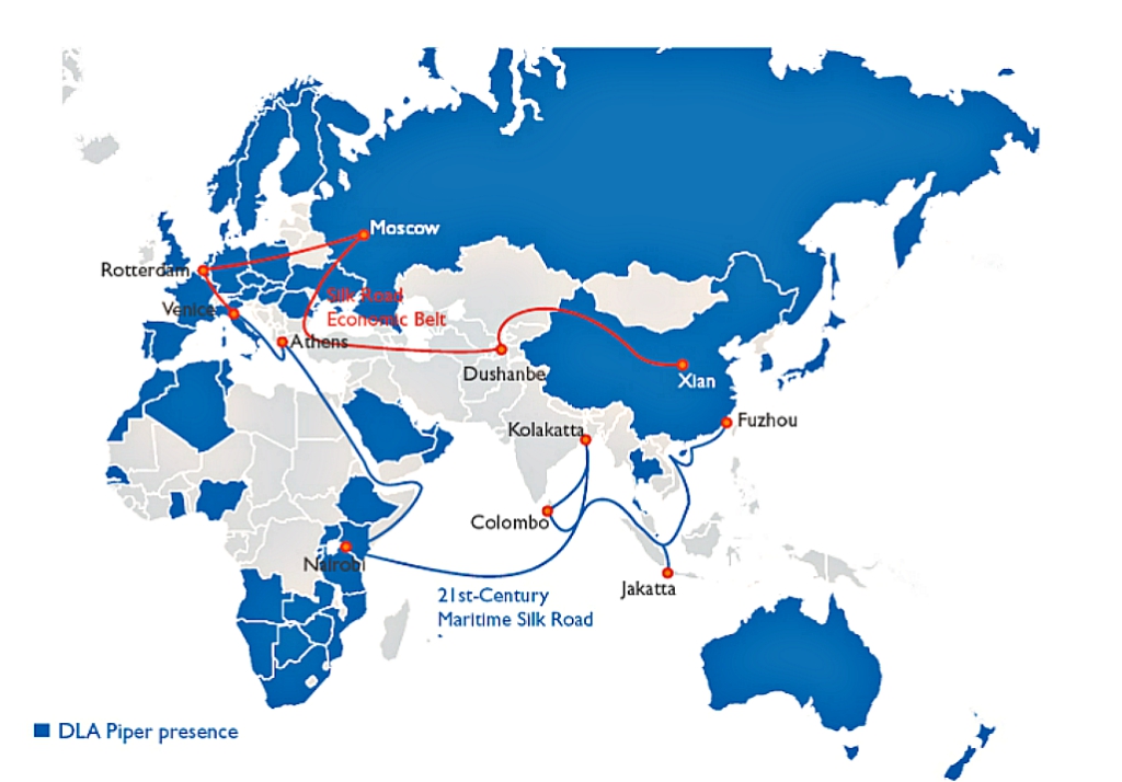 One Belt One Road initiative; Maritime Silk Road; Belt and Road initiative