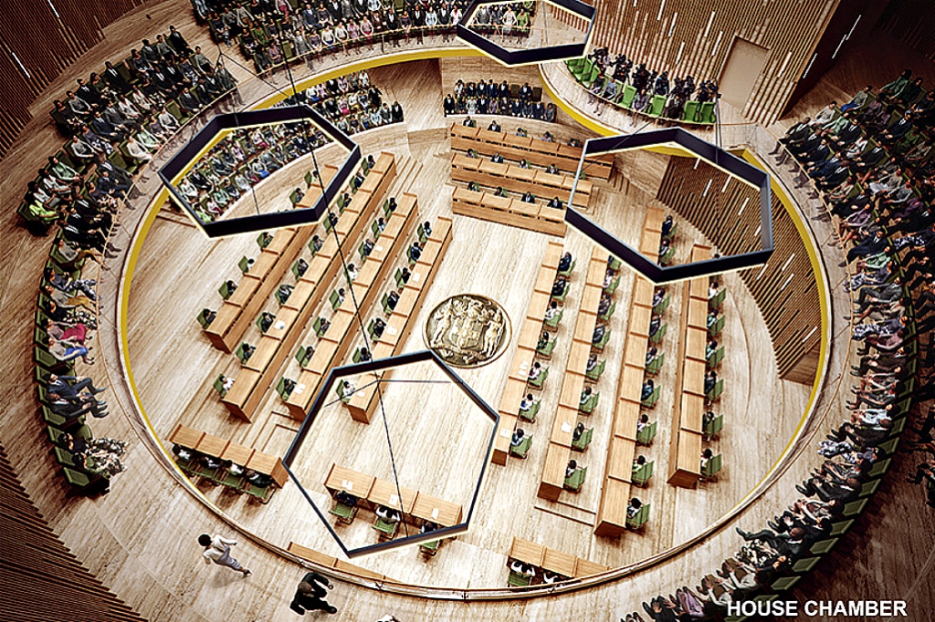 Jamaica parliament design