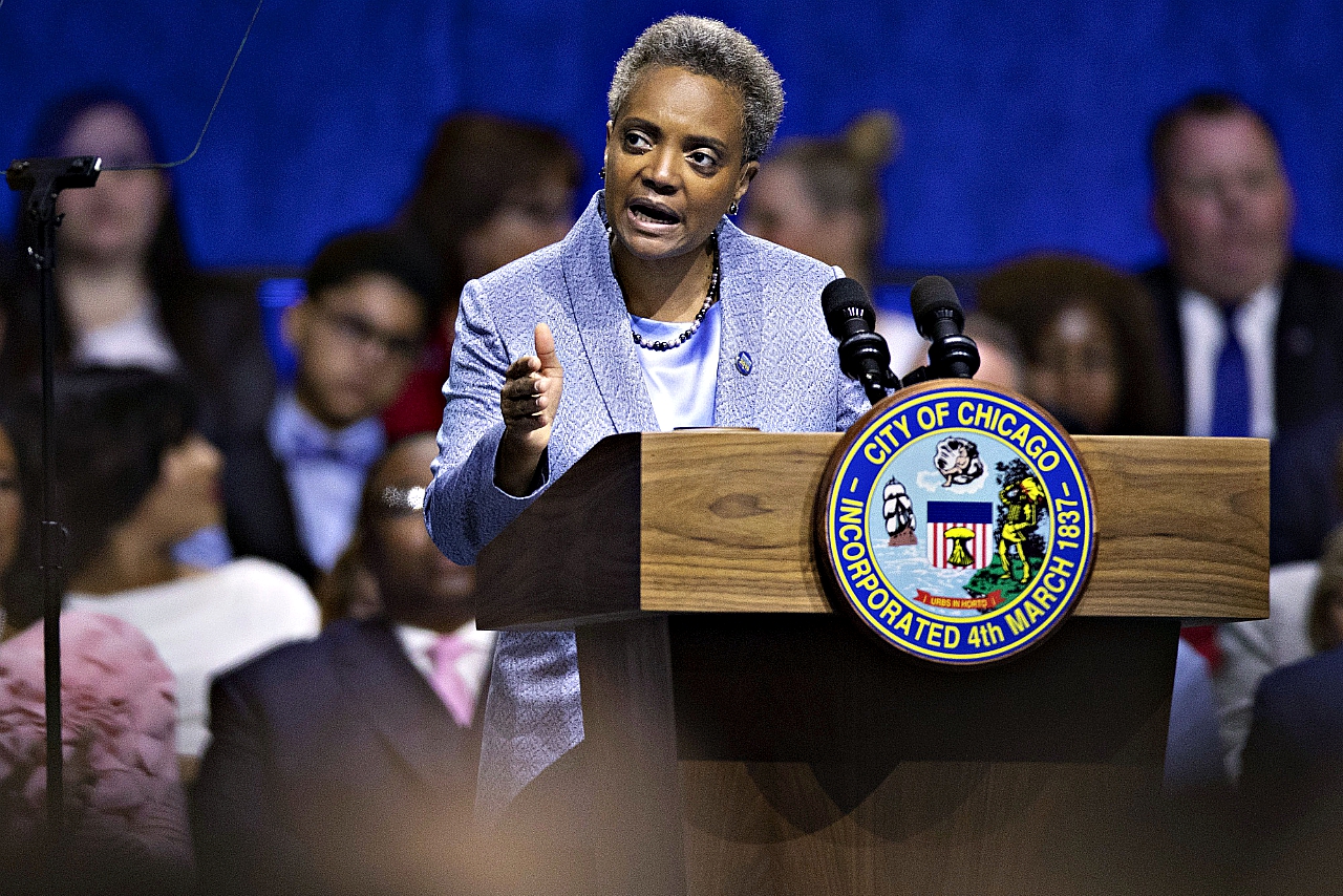 Lori Lightfoot becomes Chicago’s 56th mayor