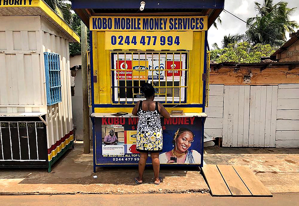 Mobile phones are replacing bank accounts in Africa