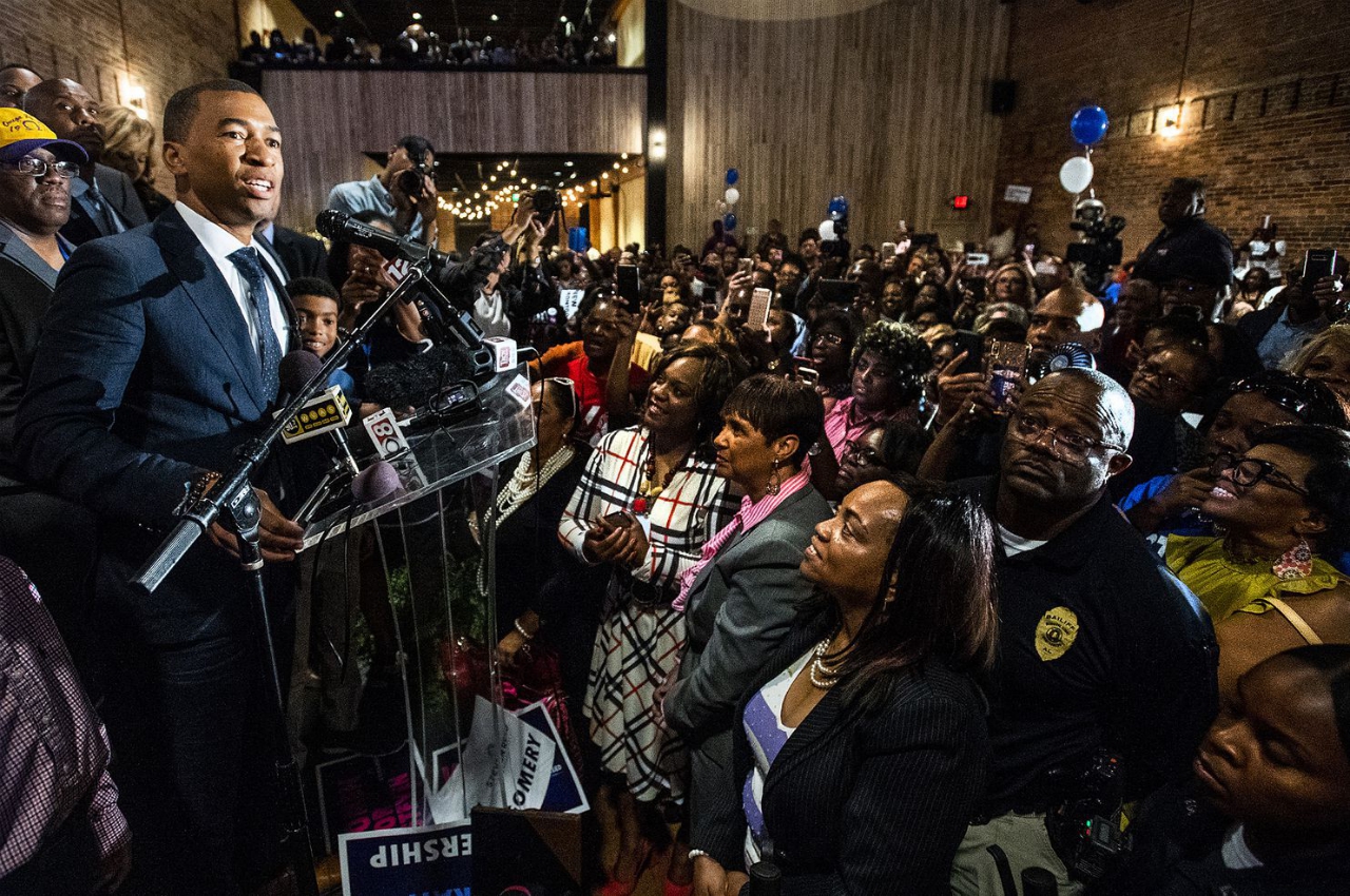 Steven L. Reed elected as Montgomery's first black mayor in 200-year history