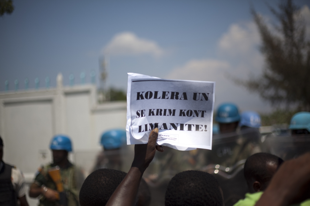 Haiti cholera victims still claiming reparation after epidemic