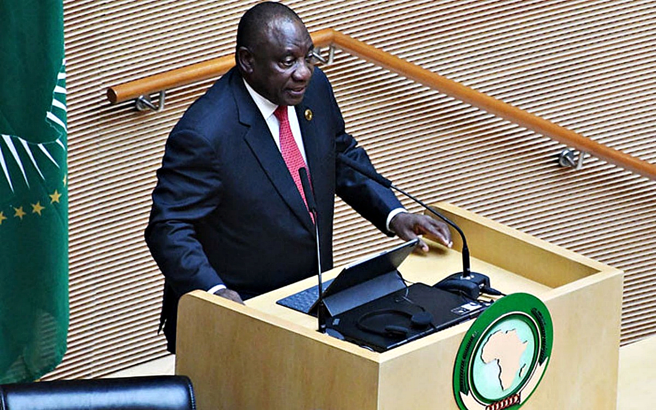 Issue of risk in Africa is often exaggerated - Ramaphosa