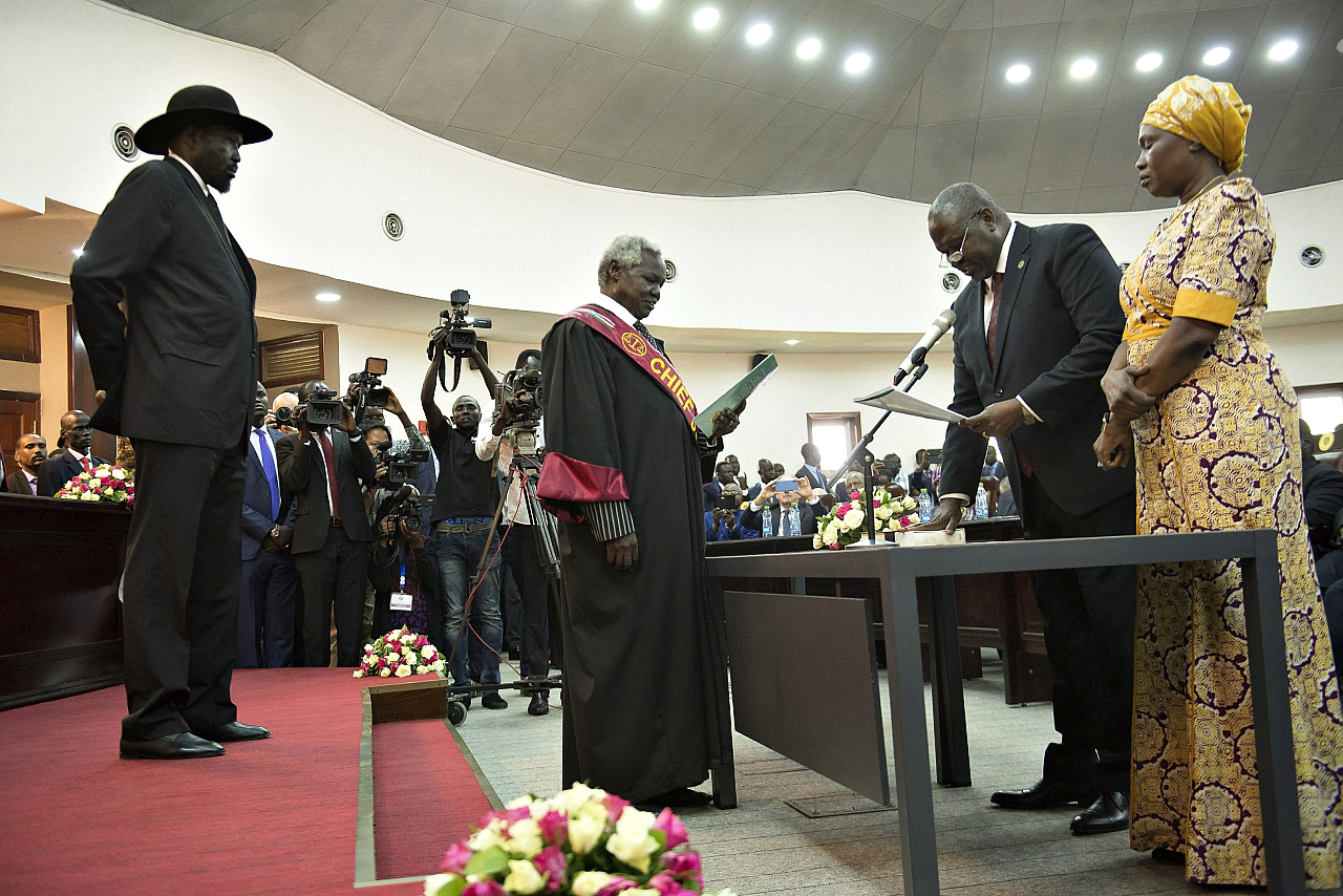 South Sudan’s rivals form unity government meant to end conflict