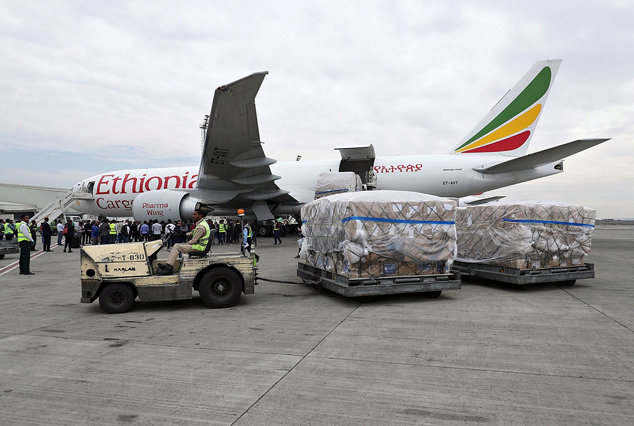Ethiopia opens aid transport hub To fight COVID-19