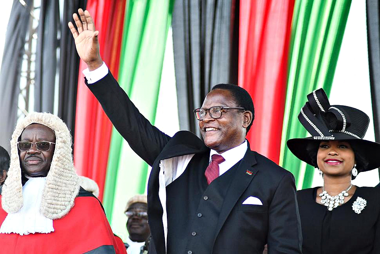 Lazarus Chakwera inaugurated as Malawi's new President