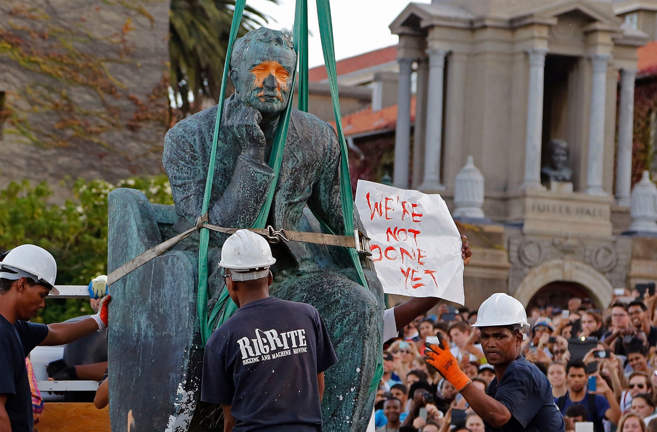 Pulling down statues of racists? Africa’s done it for years