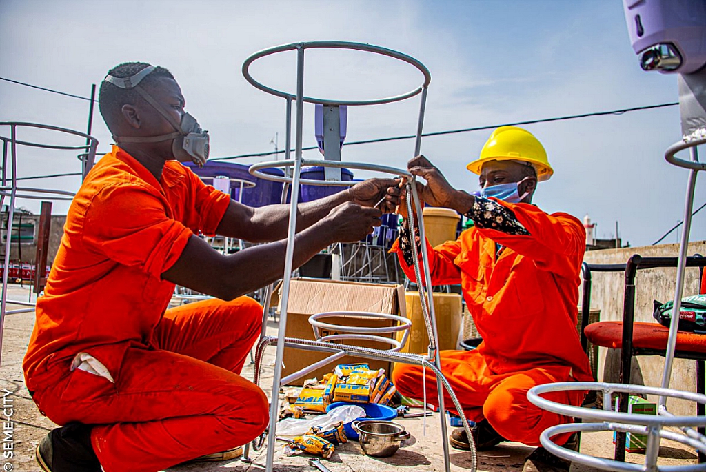African innovators tackle COVID-19 with drones and phones