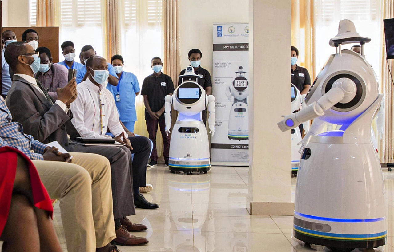 A COVID-19 success story In Rwanda: Free testing, robot caregivers