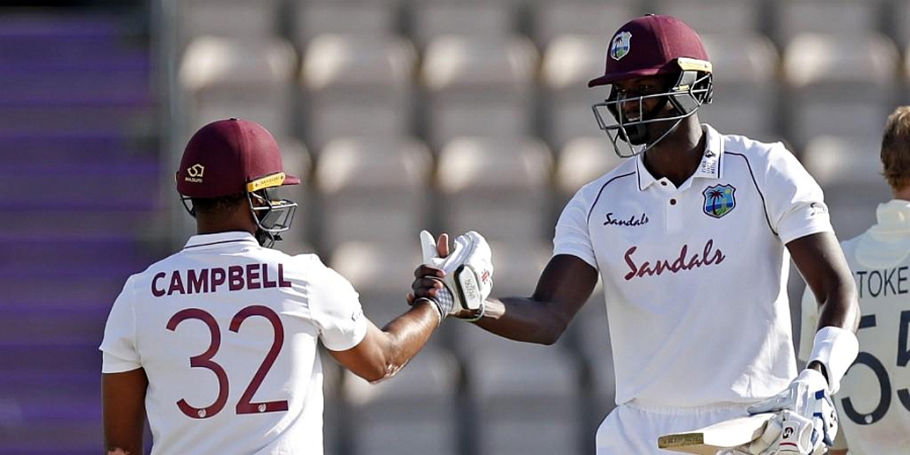 West Indies win 1st Test against England by four wickets