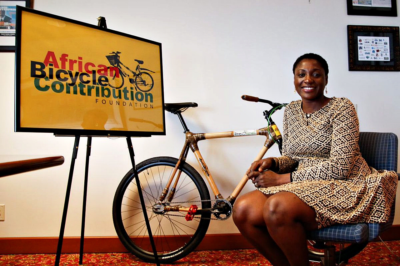 Meet Bernice Dapaah - the woman making cycling even more sustainable in Ghana