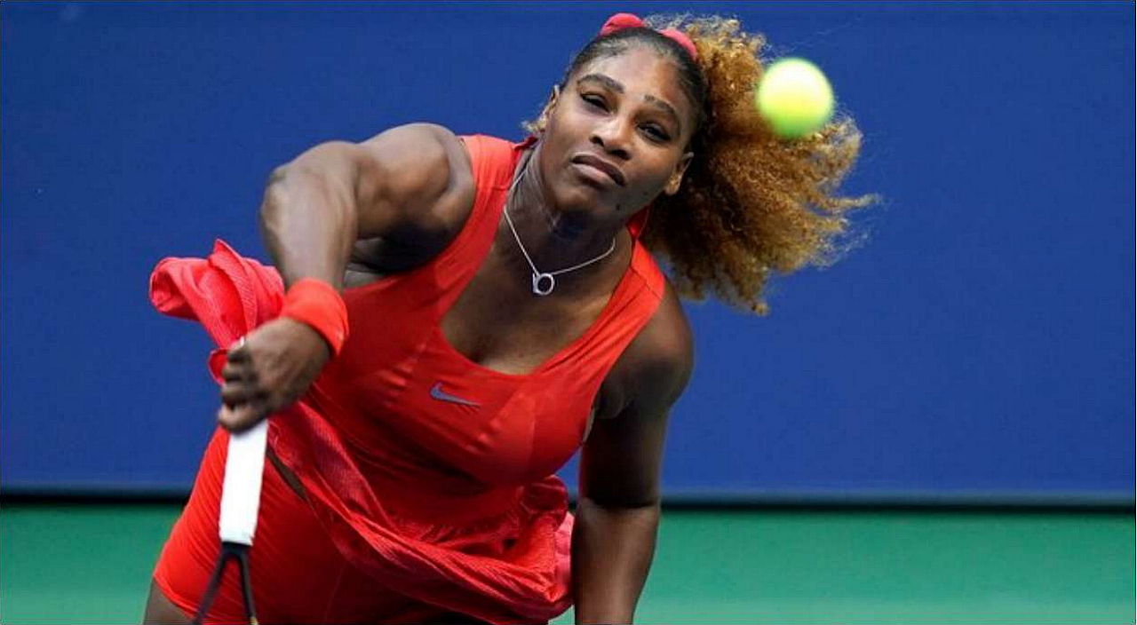 Serena Williams launches bid for 24th Slam with straight-sets US Open win