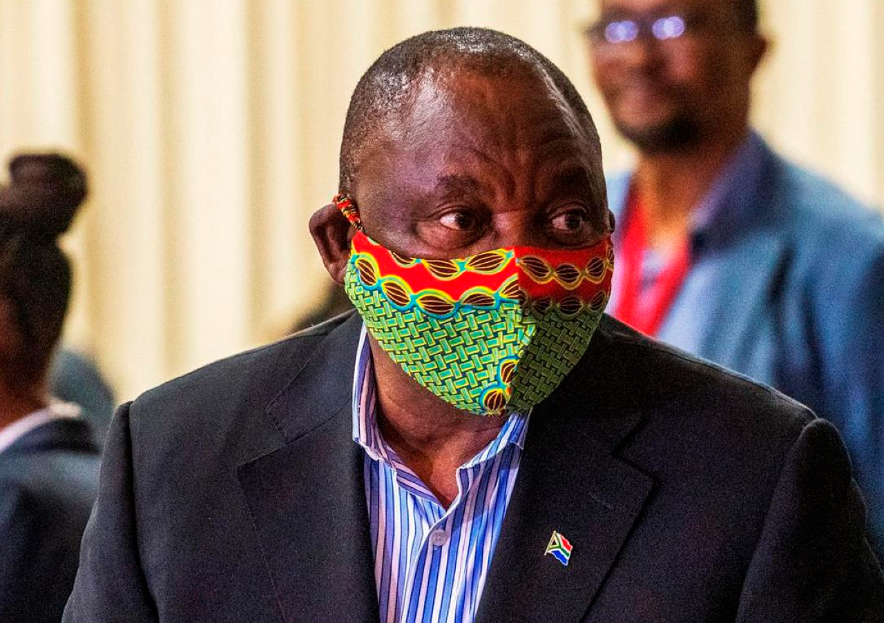 South Africa’s president criticizes ‘vaccine nationalism’