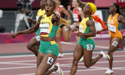 Jamaica's Elaine Thompson-Herah breaks Flo Jo’s Olympic record in women’s 100 meters