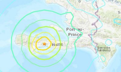 7.2 magnitude earthquake hits off the coast of Haiti