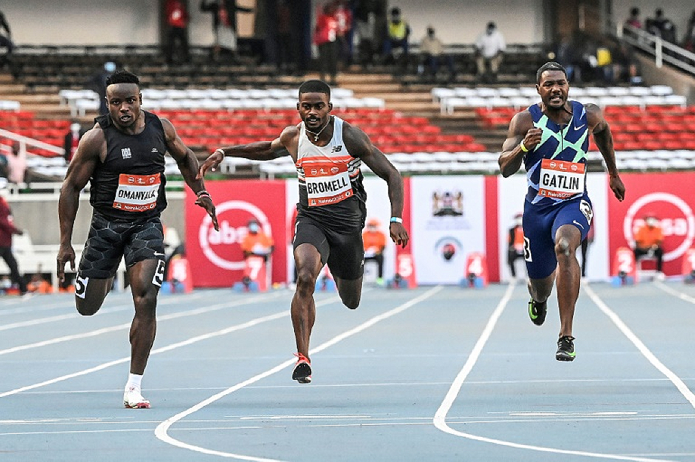 Gatlin beaten In Nairobi 100m, puts retirement on hold