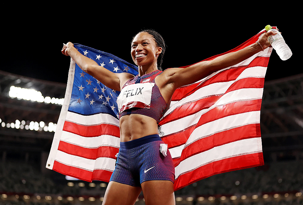 Track star Allyson Felix named women’s Sports Foundation’s Sportswoman Of The Year