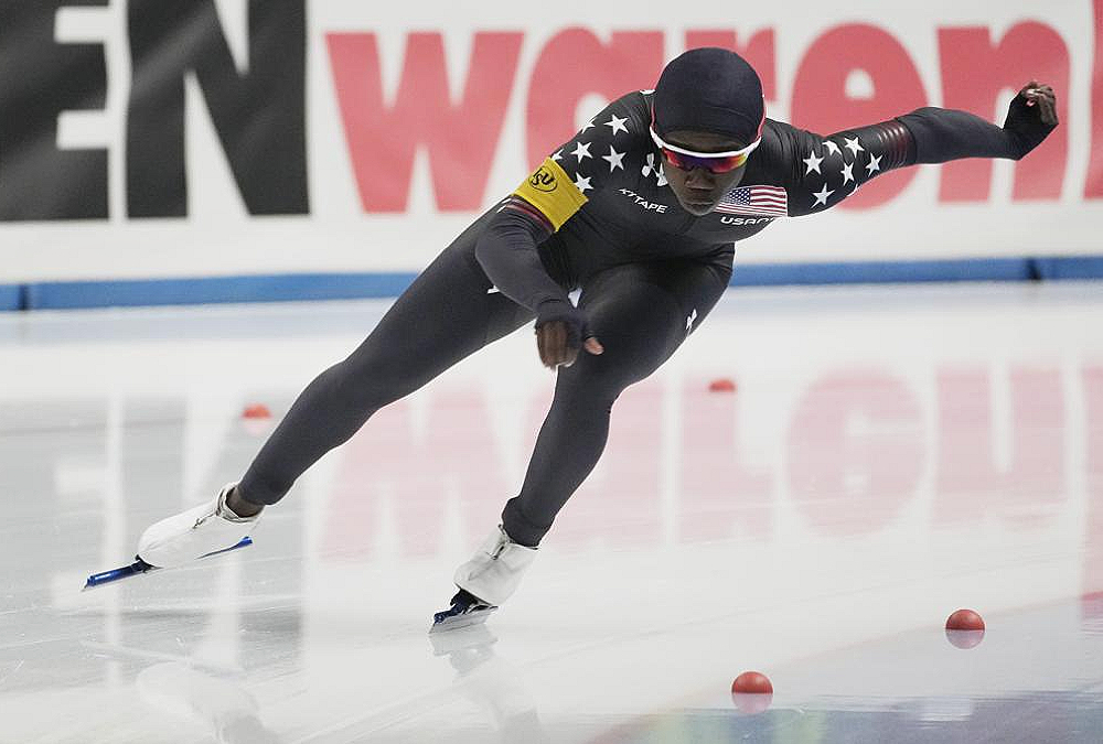 Two in a row: Erin Jackson wins another speedskating gold