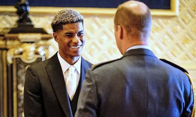 Soccer star Marcus Rashford honored for fighting child poverty