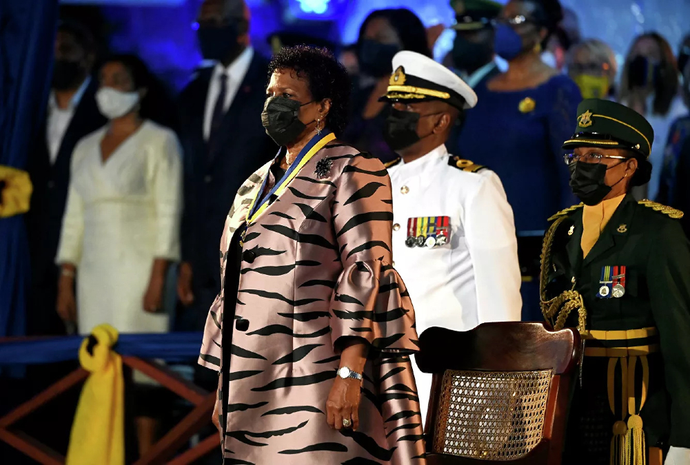 Barbados declared a republic, removing Queen Elizabeth II as Head of State