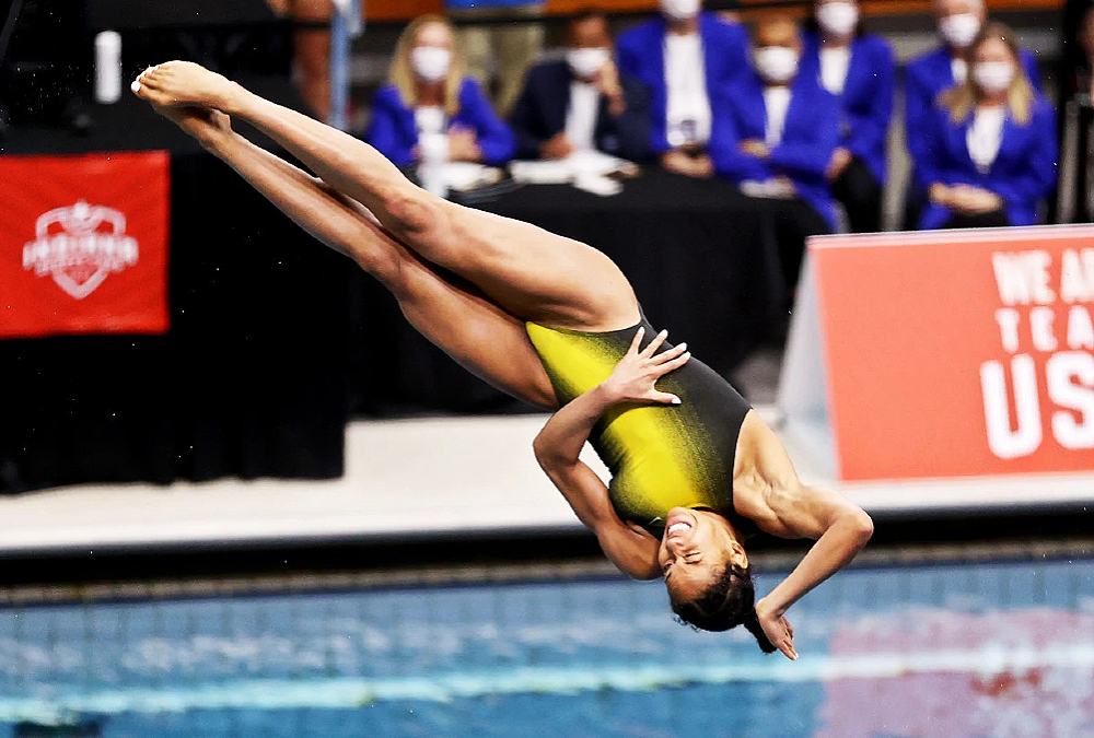 Kristen Hayden becomes 1st Black woman to win national diving title