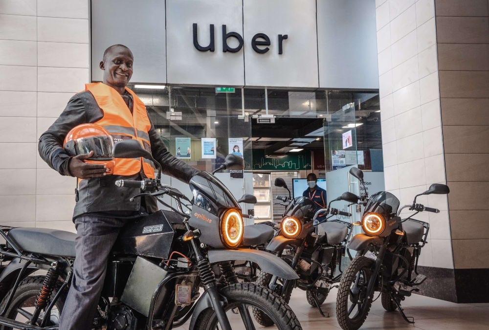 Uber Drivers to buy electric motorcycles from Kenya’s Opibus